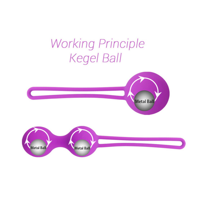 Stringi Esercitatore Muscolare Vaginale Kegel Ball Egg Giocattoli Intimi Per Donne
