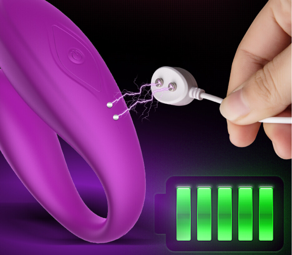 Wireless Vibratore Giocattoli Adulti Per Coppie Usb Ricaricabile Dildo Punto G Stimolatore In Silicone U Doppi Vibratori Sex Toy