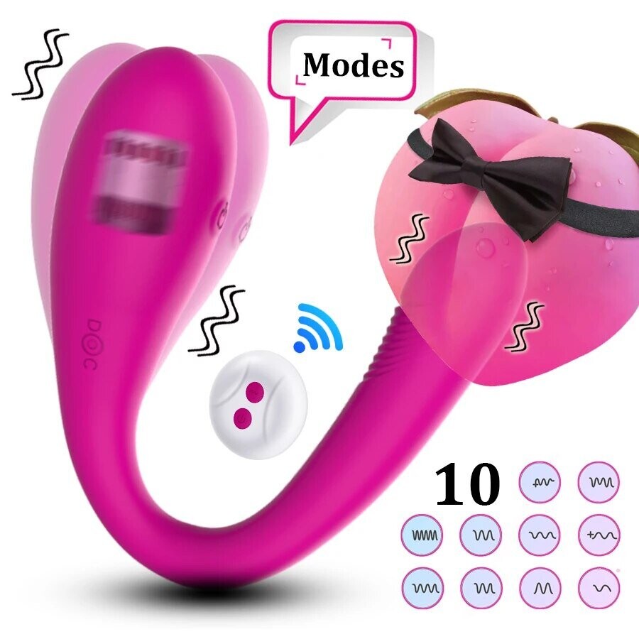 Vibratori Wireless Per Coppie Dildo Punto G Stimolatore In Silicone Vibratori Doppi Giocattoli Sessuali In Silicone Per Donne Masturbatore