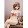 US Stock Anime TPE Sexy Doll Big Breast 2.62FT/80cm Natural